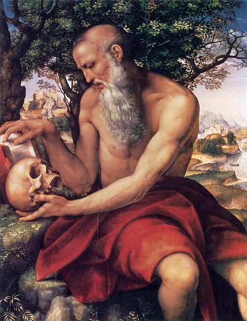 St Jerome, 1520, Cesare da Sesto