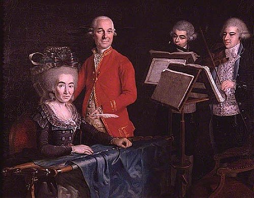 Family Group, 1781, Simon Pinson