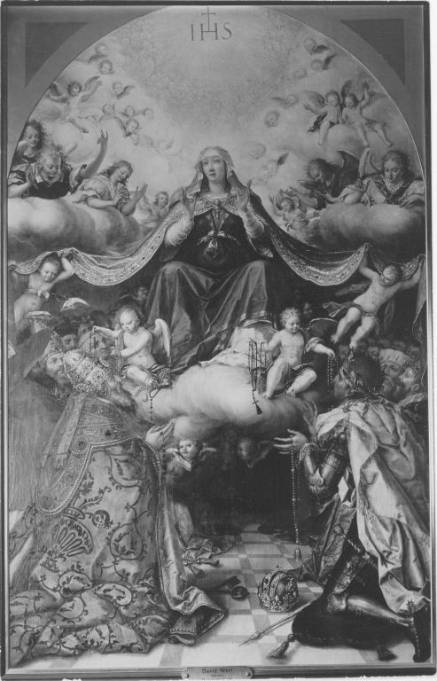Maria in der Glorie, 1608, Johann David Werl