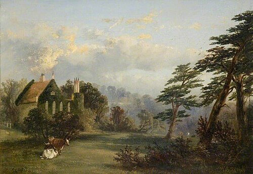 Hockley Abbey, Birmingham, 1842, Edward Orlando Bowley