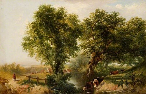 Witton Brook, Witton, 1872, Edward Orlando Bowley