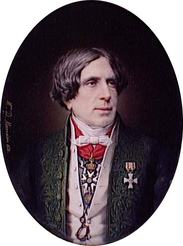 Portrait de Félix Duban, 1873, Domenica Monvoisin