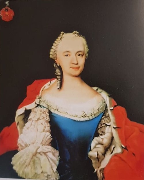 Партрэт Канстанцыі Панінскай, 1757, 