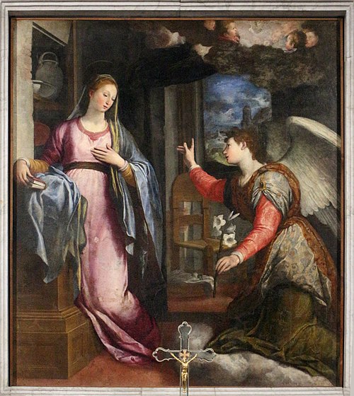 Annunciation, , Agostino Ciampelli