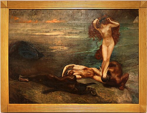 Gorgon and Heroes, 1899, Giulio Aristide Sartorio