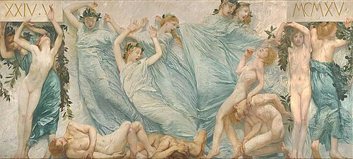 Risveglio, 1915, Giulio Aristide Sartorio