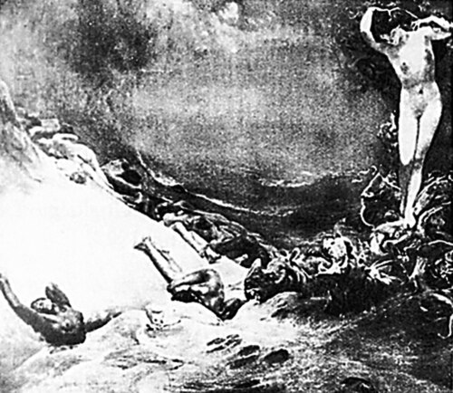 Styx, 1893, Giulio Aristide Sartorio