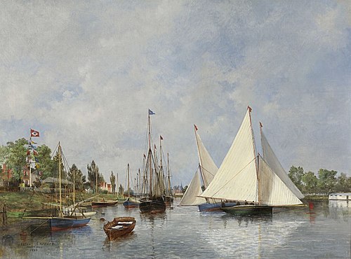 Argenteuil, 1883, Gaston Bruelle