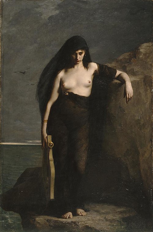 Sappho, 1877, Charles Mengin
