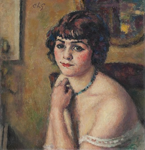 Portrait of a Young Lady, 1909, Charles-François-Prosper Guéri