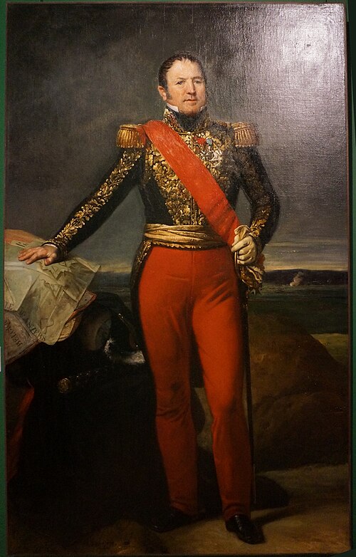 Portrait en pied du maréchal Gérard, 1833, Charles-Philippe Larivière