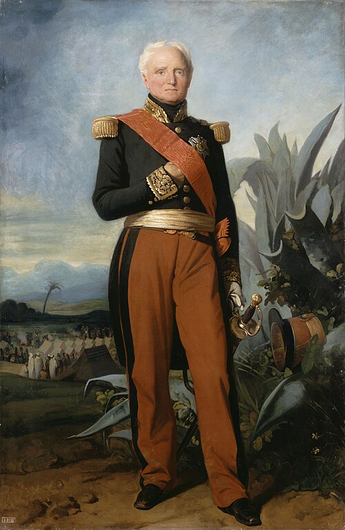 Thomas-Robert Bugeaud de la Piconnerie, duc d'Isly (1784-1849), maréchal de France, 1845, Charles-Philippe Larivière