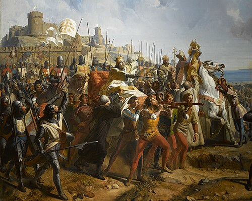 Bataille d'Ascalon, 18 novembre 1177, 1842, Charles-Philippe Larivière