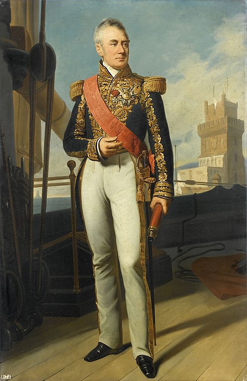 Albin-Reine, baron Roussin, amiral de France, 1842, Charles-Philippe Larivière