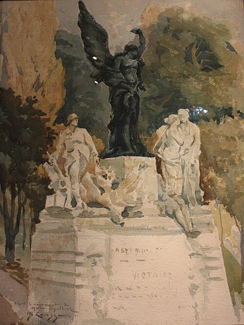 Le Monument aux morts de Béziers, 1935, Marcel Causse