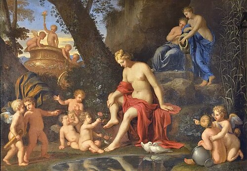 Окрашивание роз, 1647, Charles-Alphonse Du Fresnoy