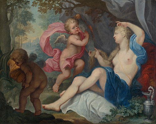 Venus' Toilet, 1650, Charles-Alphonse Du Fresnoy