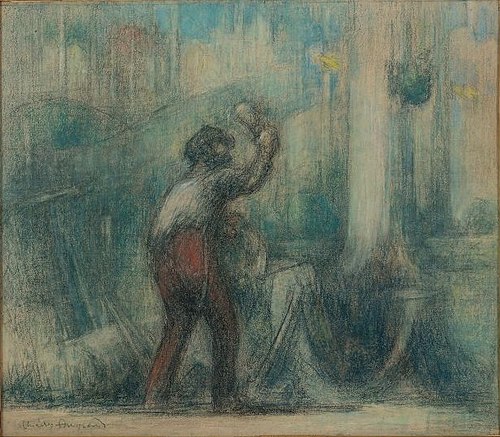The Woodcutter, , Charles Angrand