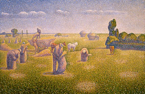 The Harvesters, 1892, Charles Angrand