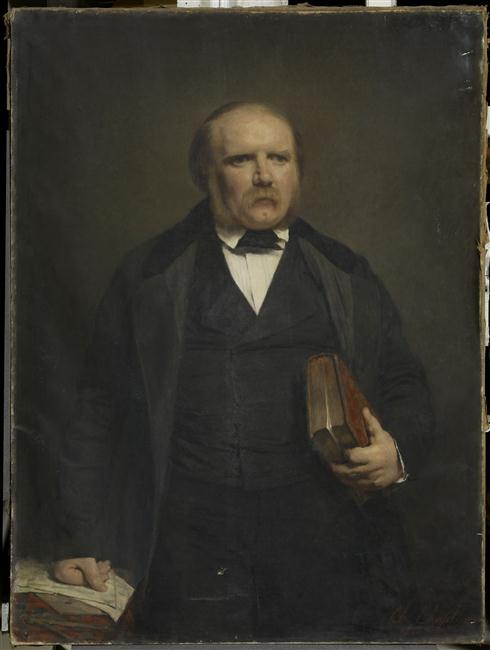 Portrait de William Priestley, 1850, Charles Chaplin