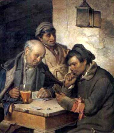 Game of Cards, 1894, Bartolomeo Gianelli