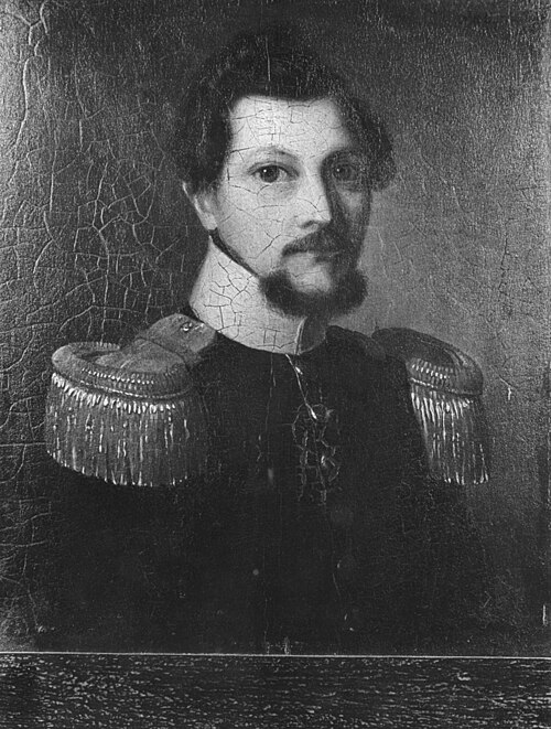 Portrait of Laurent Mathieu Brialmont (1789-1885), 1844, Arnold Hendrik Buisterlink Schiff