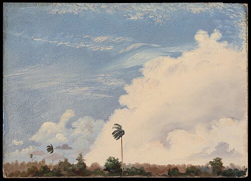 Sky – Northern Cuba, 1859, Charles De Wolf Brownell