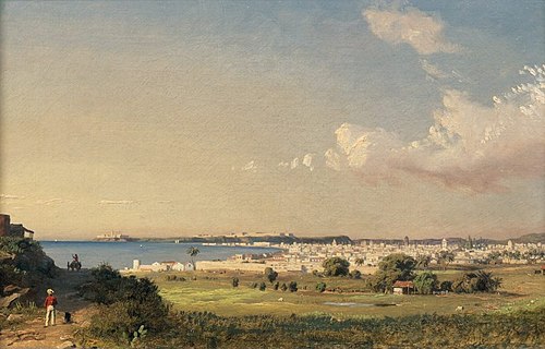 Havana Bay, 1856, Charles De Wolf Brownell