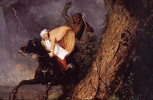 The Devil and Tom Walker, 1843, Charles Deas