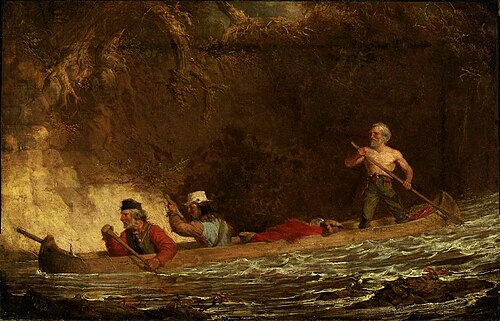 Les Voyageurs, 1846, Charles Deas