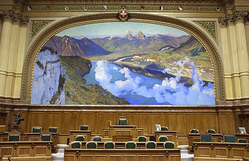 Le berceau de la Confédération, 1899, Charles Giron