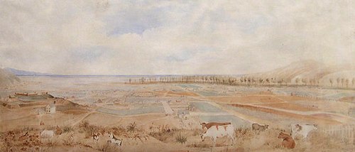 Fort Arthur on Church Hill, 1846, Charles Heaphy