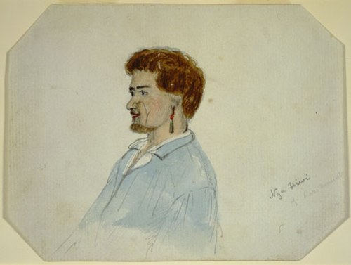 Nga Hiwi of Roro...[?], 1850, Charles Heaphy