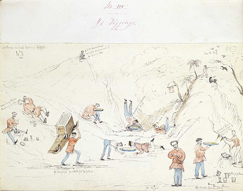 Ye diggings, 1852, Charles Heaphy