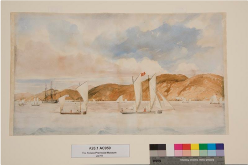 Nelson Regatta 1843, 1843, Charles Heaphy