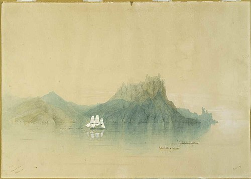 Bream Head Whangarei. No. 7, 1855, Charles Heaphy