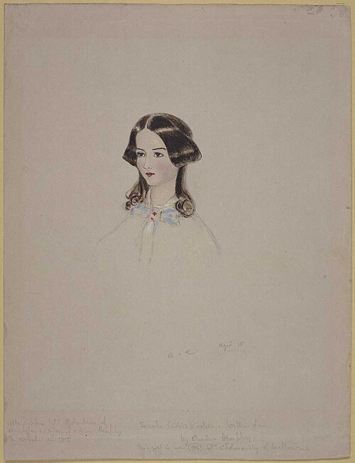 A.C. aged 15, 1849, Charles Heaphy