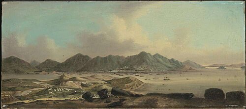 Allied camp at Kowloon, 1860, Charles Heaphy