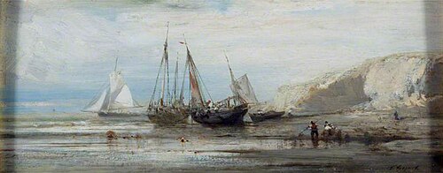 Boats by the Beach, , Charles Hoguet