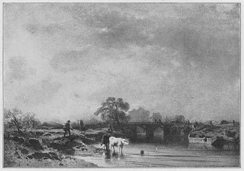 paysage, 1855, Charles Hoguet