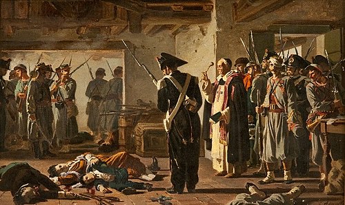 L'eccidio della Famiglia Tavani Arquati, 1880, Carlo Ademollo