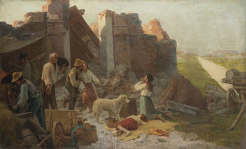 After the Earthquake, 1900, Carlo Ademollo