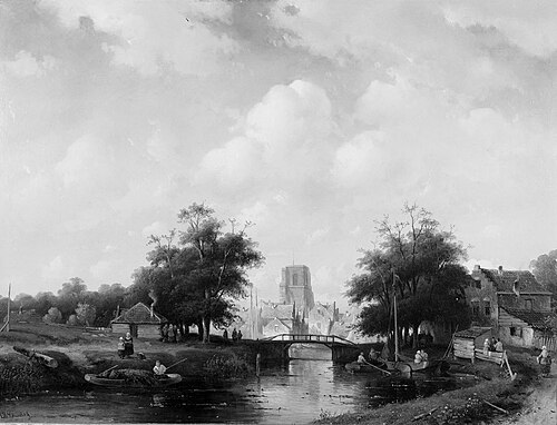 ...of Nymwegen, 1869, Charles Leickert