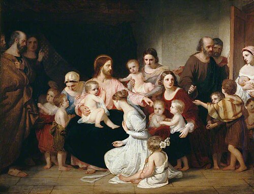 Christ Blessing Little Children, 1839, Charles Lock Eastlake