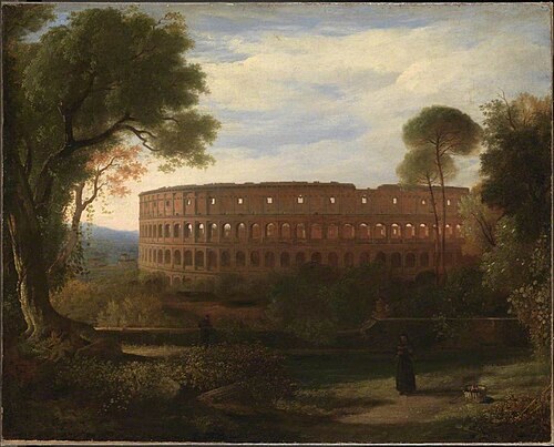 The Colosseum from the Esquiline, 1822, Charles Lock Eastlake