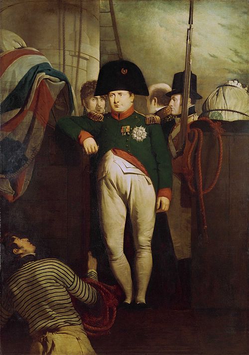 Napoléon à bord du Bellerophon, 1815, Charles Lock Eastlake