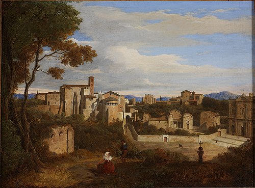 The Celian Hill from the Palatine, 1823, Charles Lock Eastlake