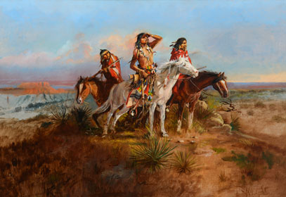 The Scouting Party, , Charles Marion Russell