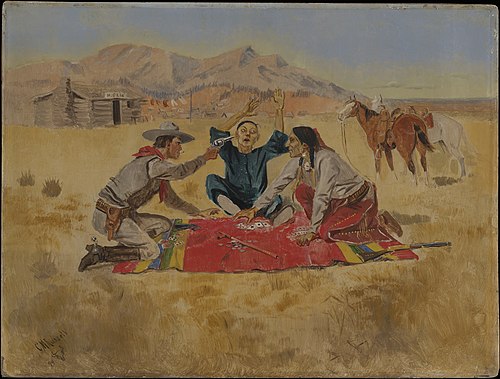 Not a Chinaman’s Chance, 1894, Charles Marion Russell
