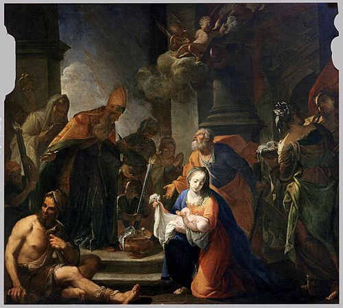 Presentation of Jesus at the Temple, 1710, Andrea Celesti